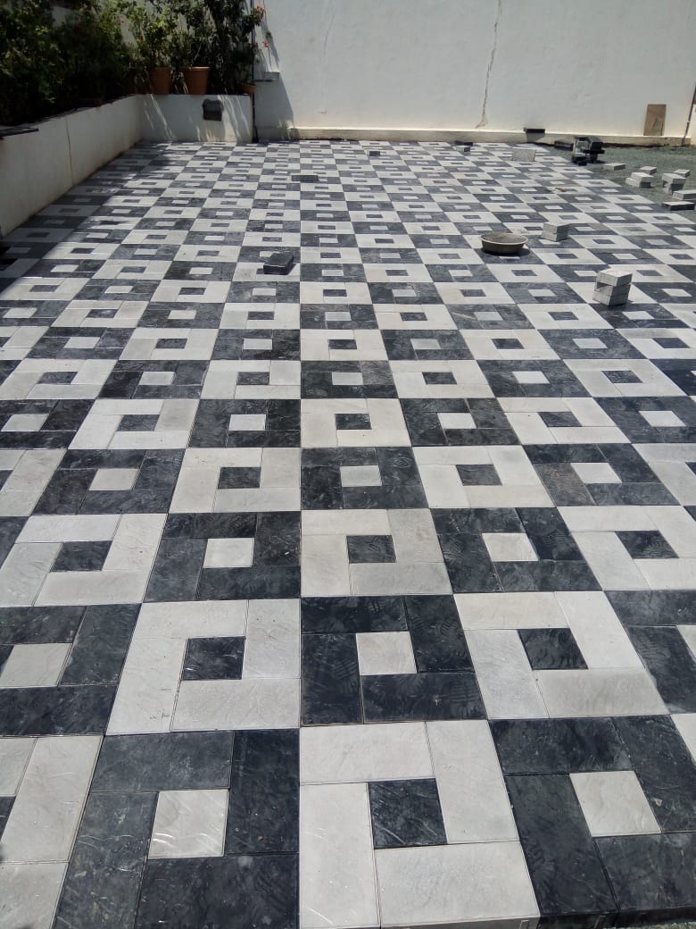 rectangle paver block design